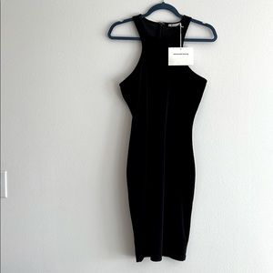 alexander Wang velvet cocktail dress